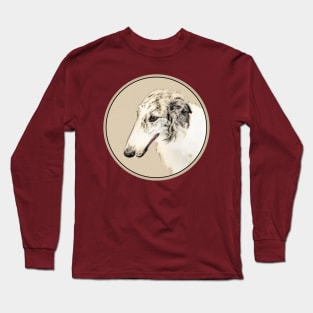 Borzoi (Silver Brindle) Long Sleeve T-Shirt